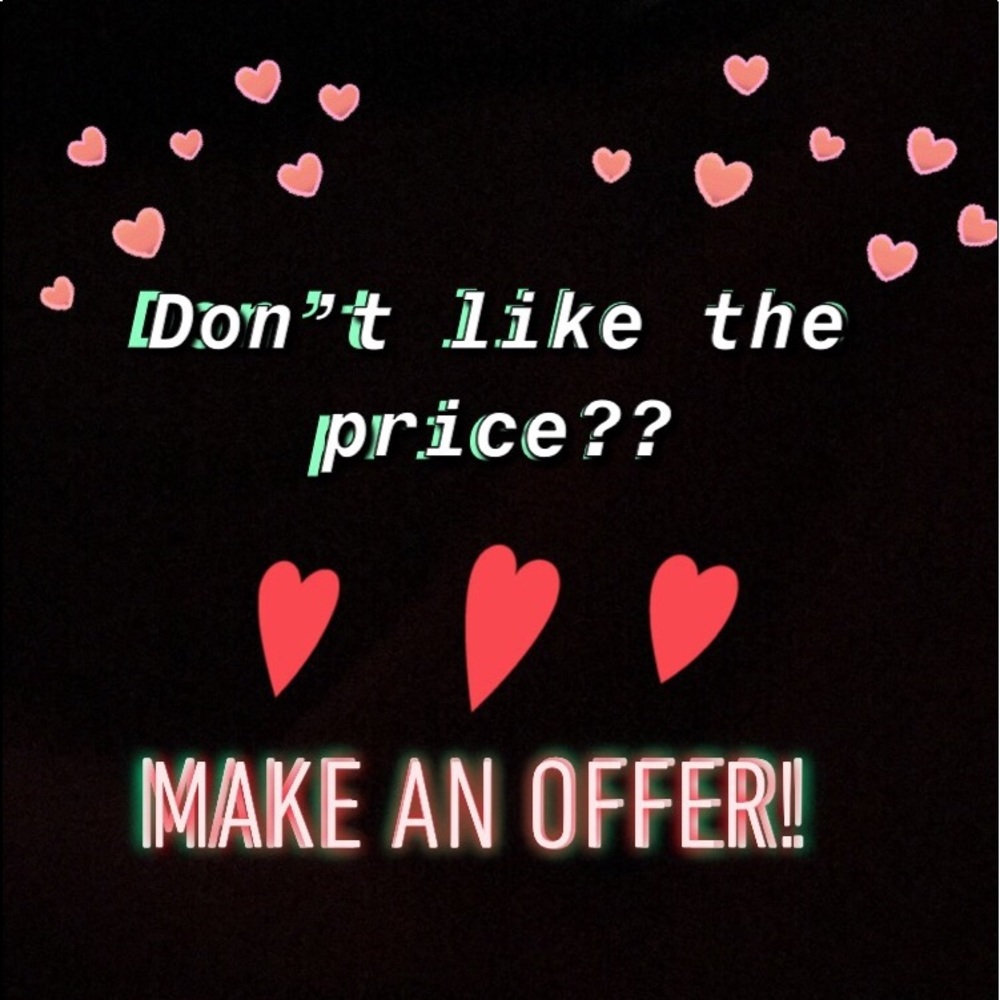 MAKE AN OFFER :))